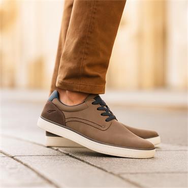 Tommy Bowe Nuno Laced Casual Shoe - Earth